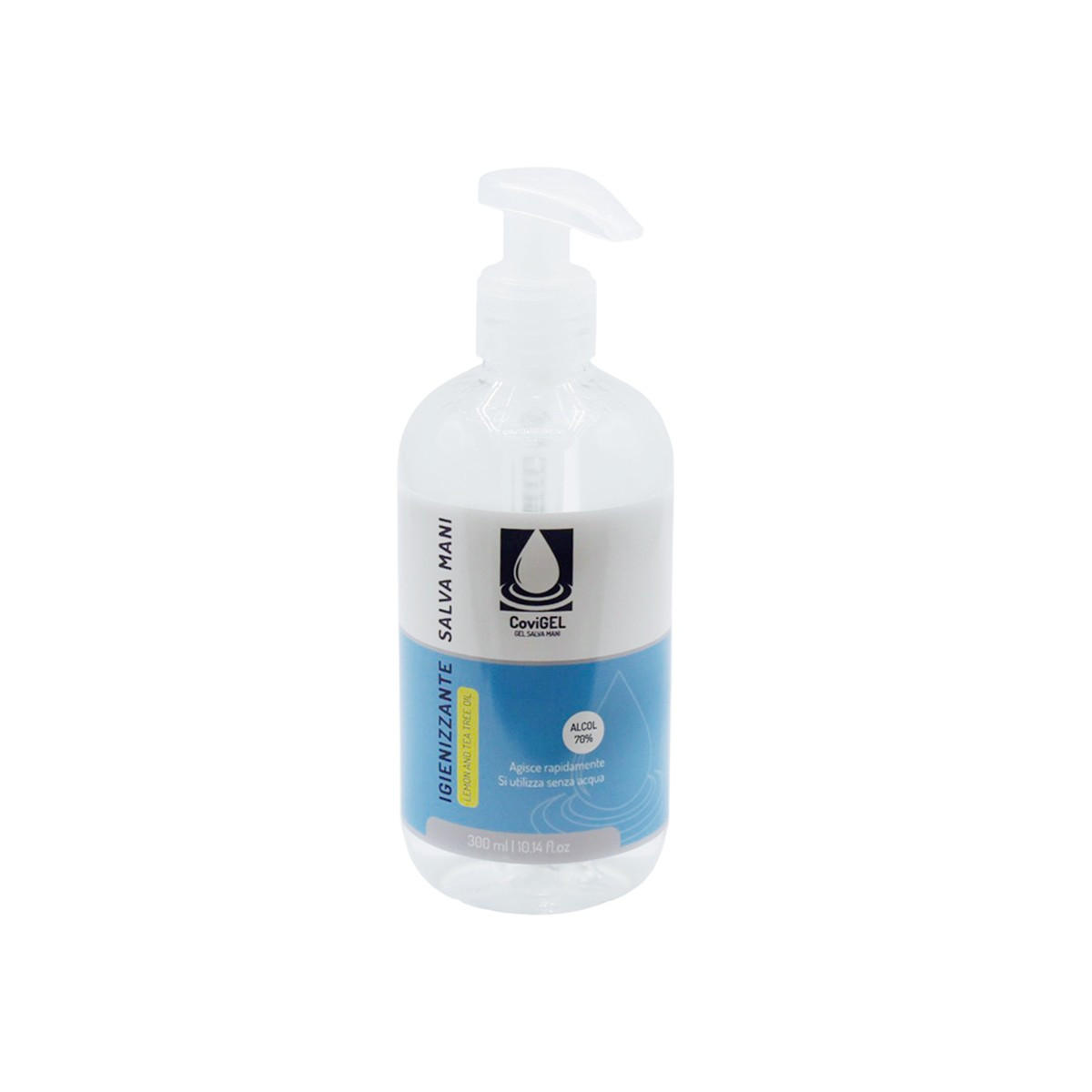 GEL IGIENIZZANTE MANI COVGEL - 70% ALCOOL - 300 ML