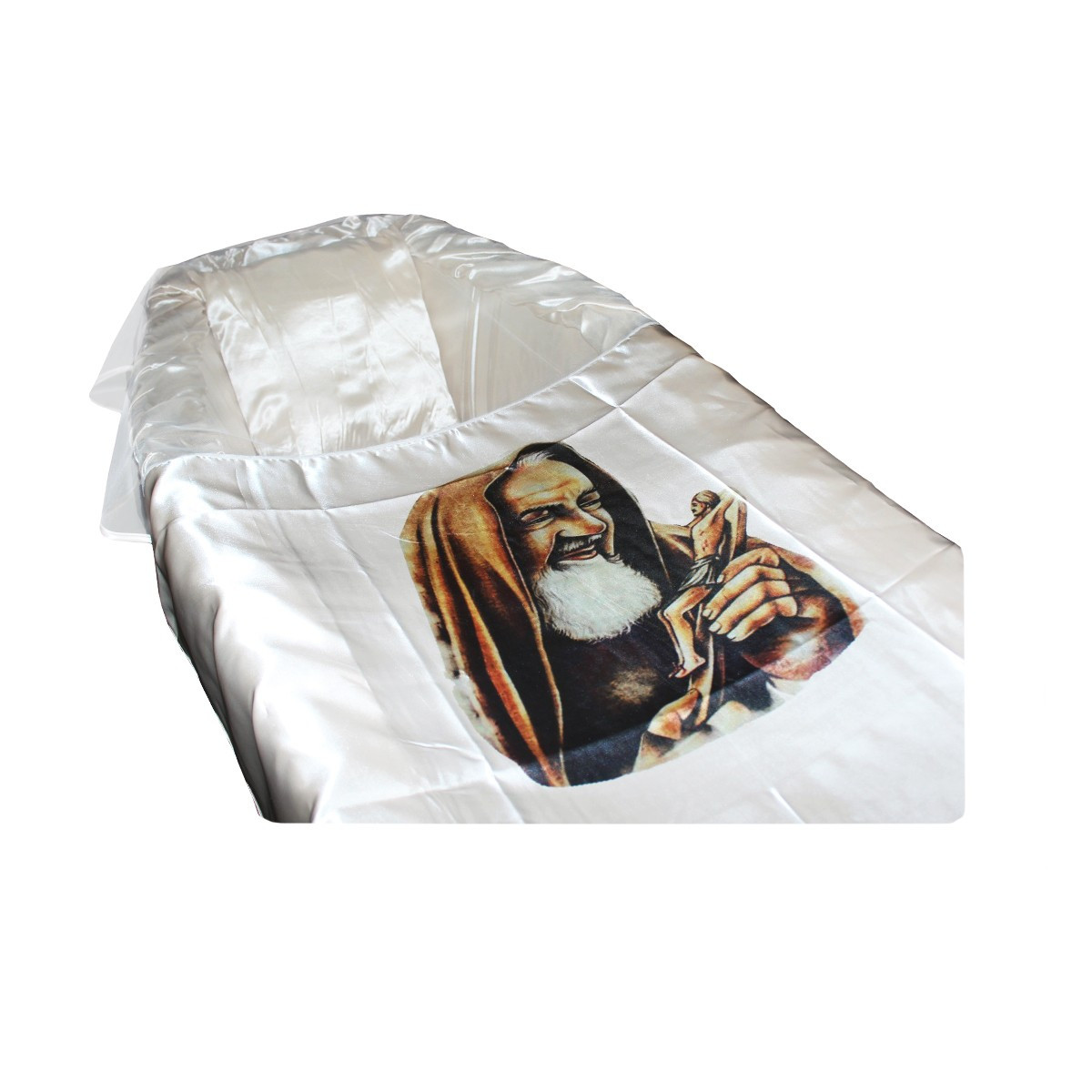 VELO LENZUOLINO PADRE PIO CHAMPAGNE