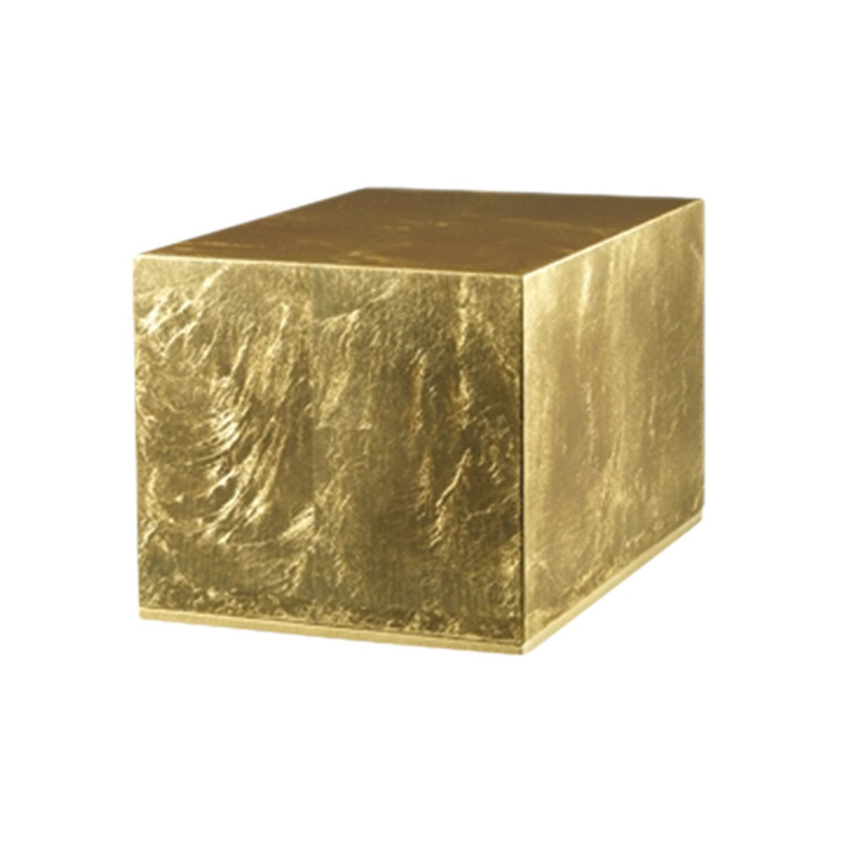 URNA A PIRAMIDE FOGLIA ORO