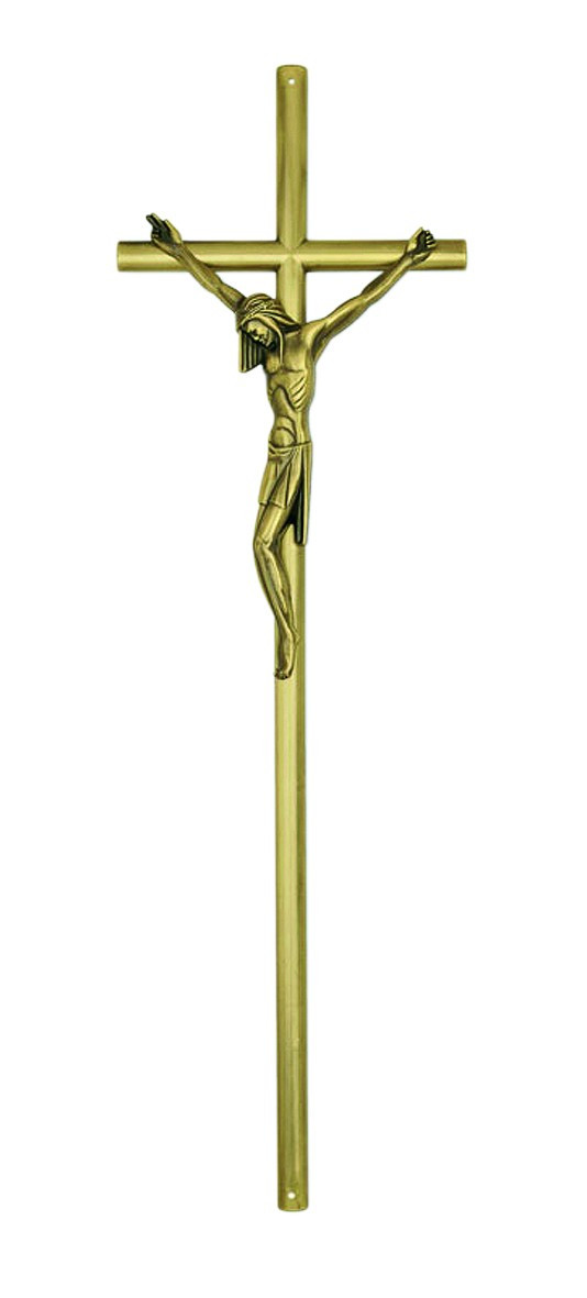 CROCEFISSO OTTONATO LUCIDO ART. 143/S