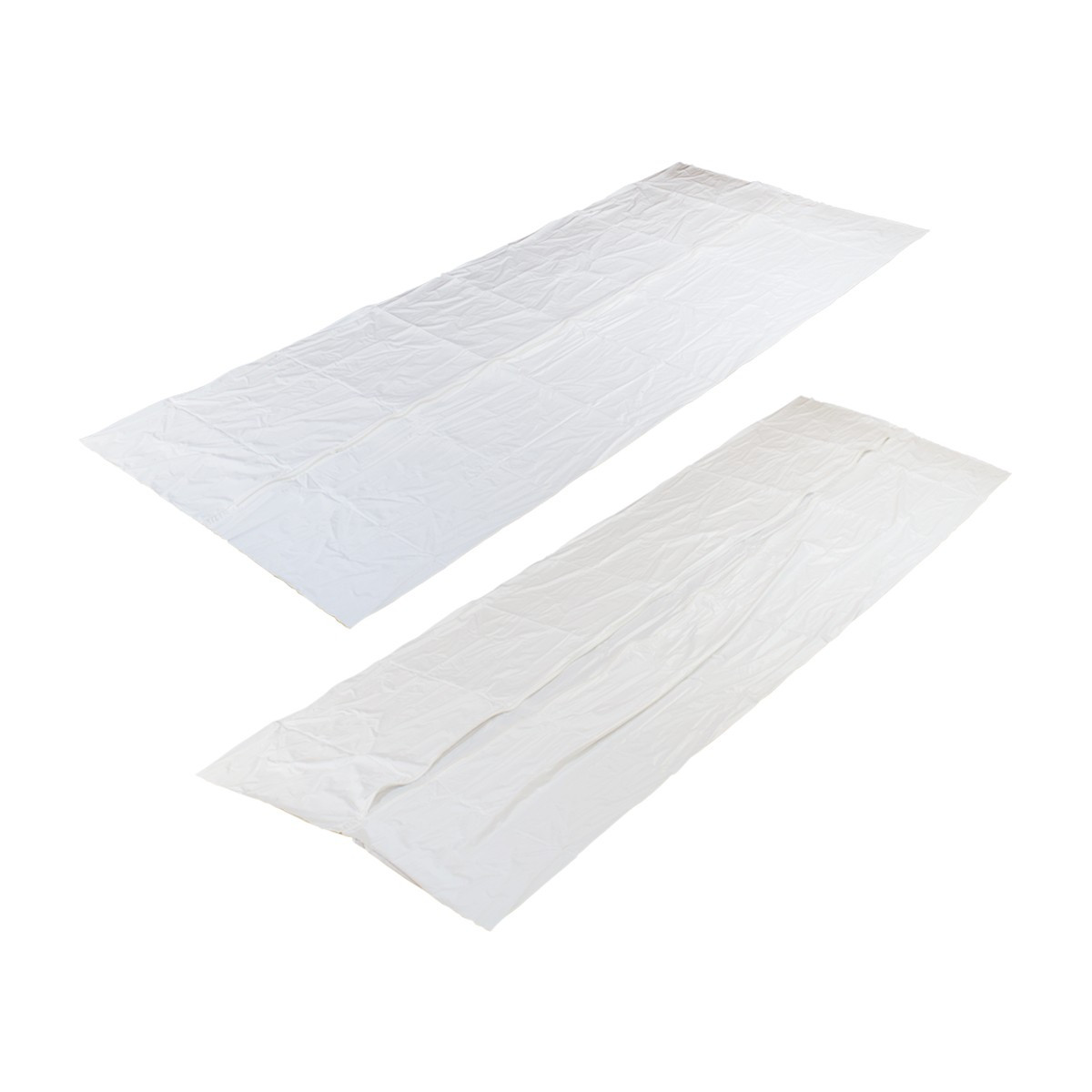 SACCO BODY BAG IN PVC BIANCO SENZA MANIGLIE XH-38