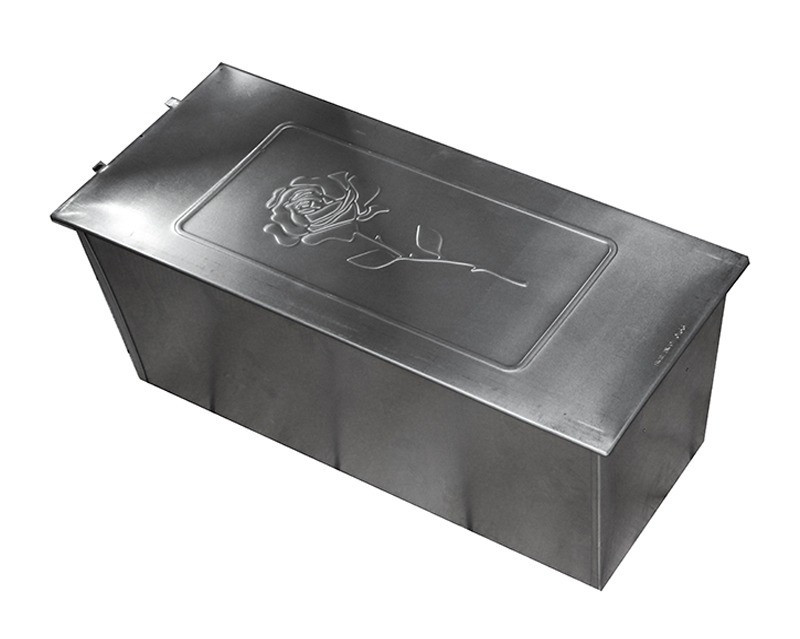 OSSARIO DI LAMIERA ZINCATA 70 CM