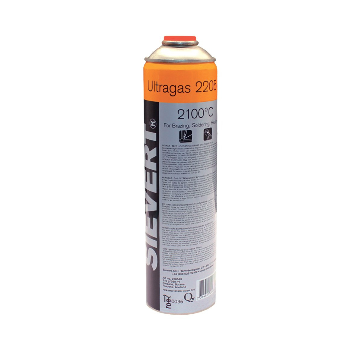 SIEVERT ULTRAGAS 2100C 110 G BOMBOLA