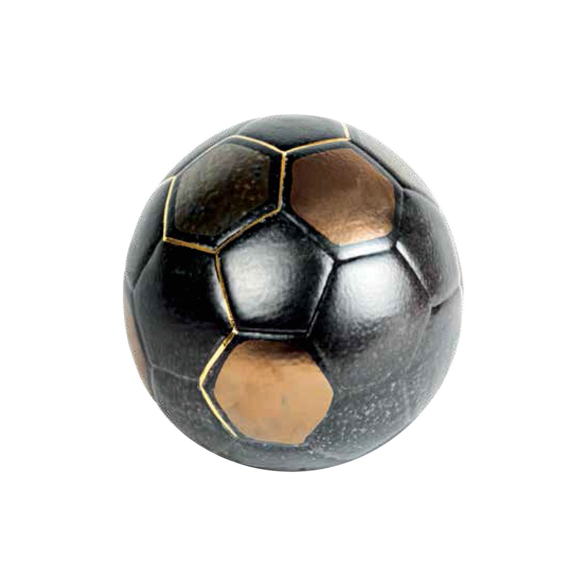 URNA CINERARIA PALLONE IN CERAMICA ITALIANA 3°FUOCO CM H20 COLORE 123