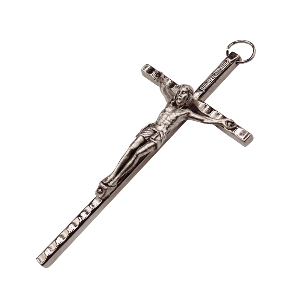 CROCE CRISTO ARGENTO CM 11