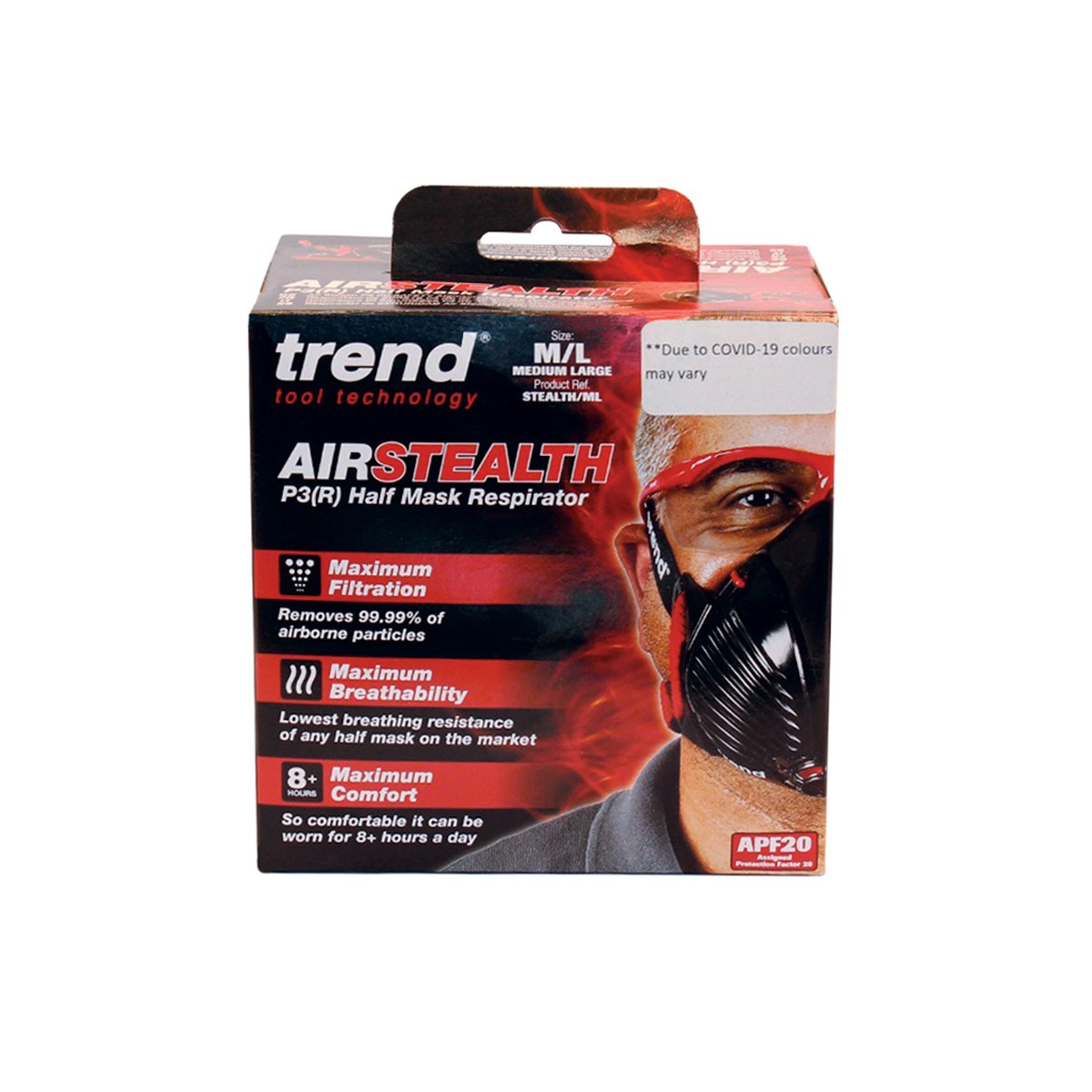 SEMIMASCHERA TREND AIR STEALTH APF20