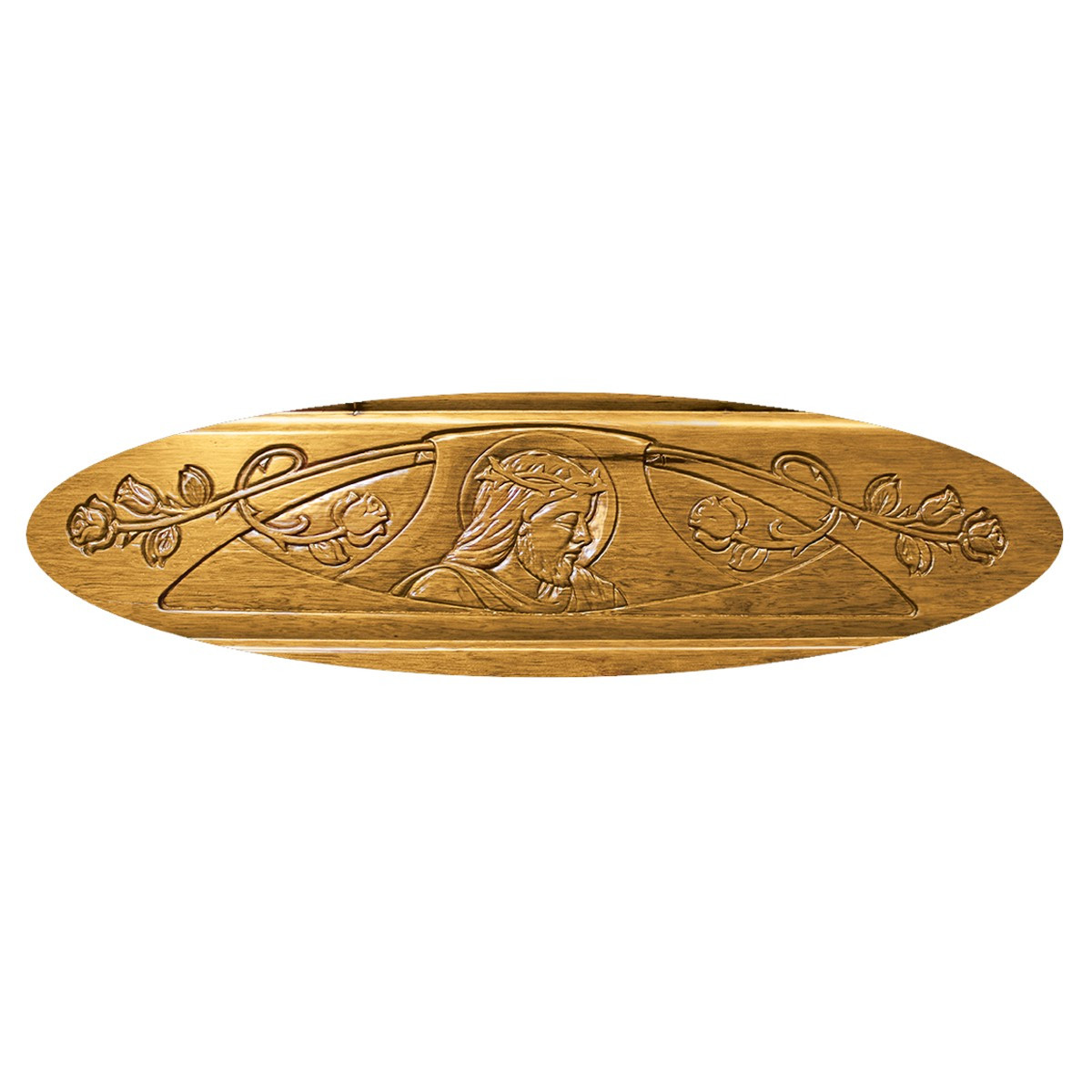 V100 CRISTO S/CORNICE IN FRAKE NOCE OP. H28