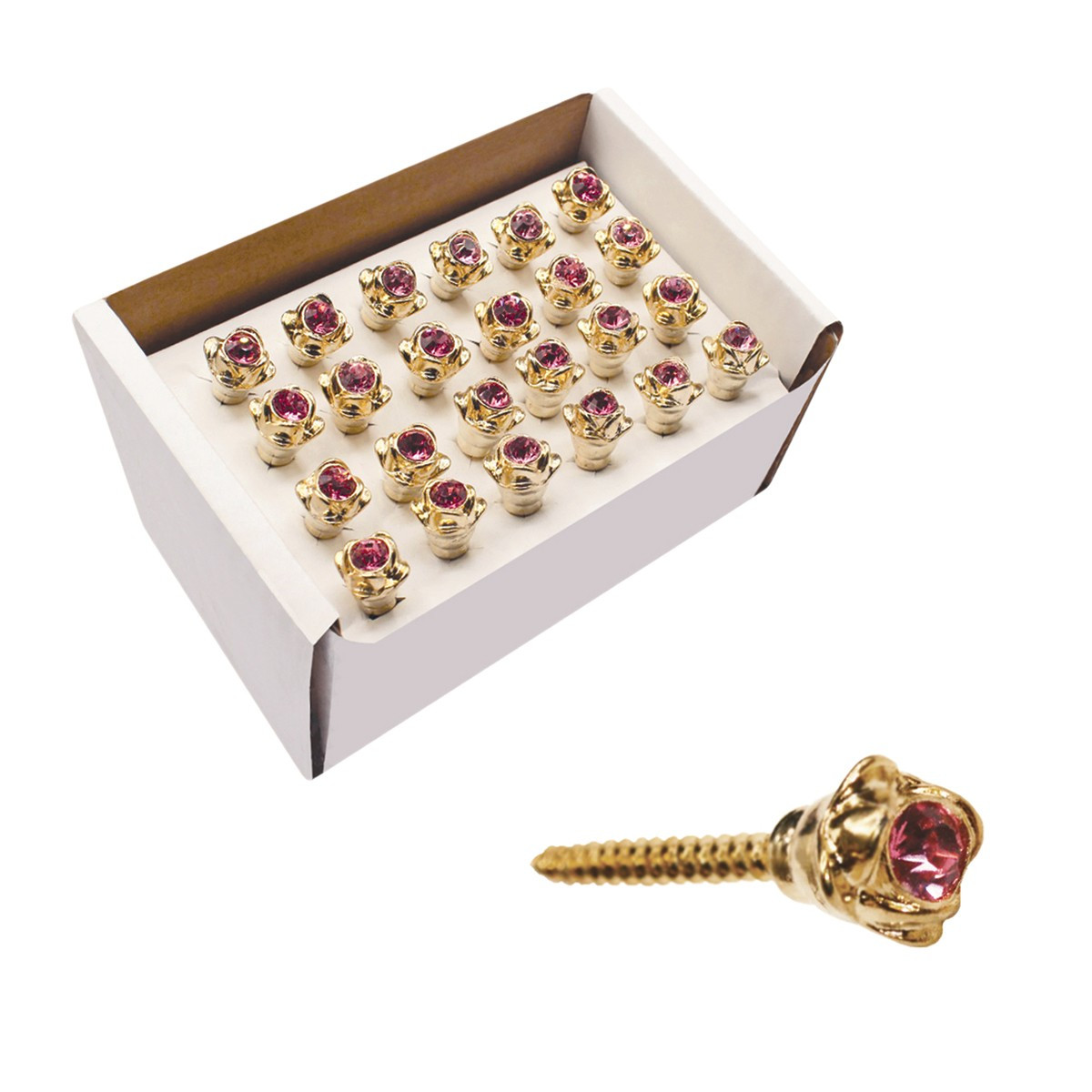 VITE FIORE PIETRA CRISTALLO-SCAT. 24PZ - ROSA