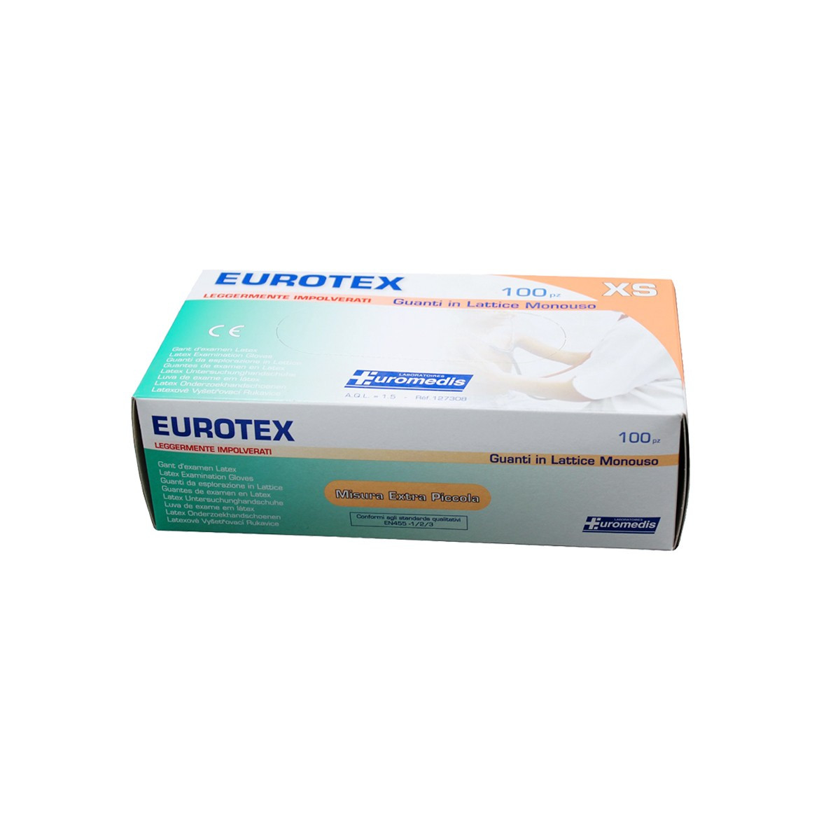 GUANTI IN LATTICE XS CF 100PZ