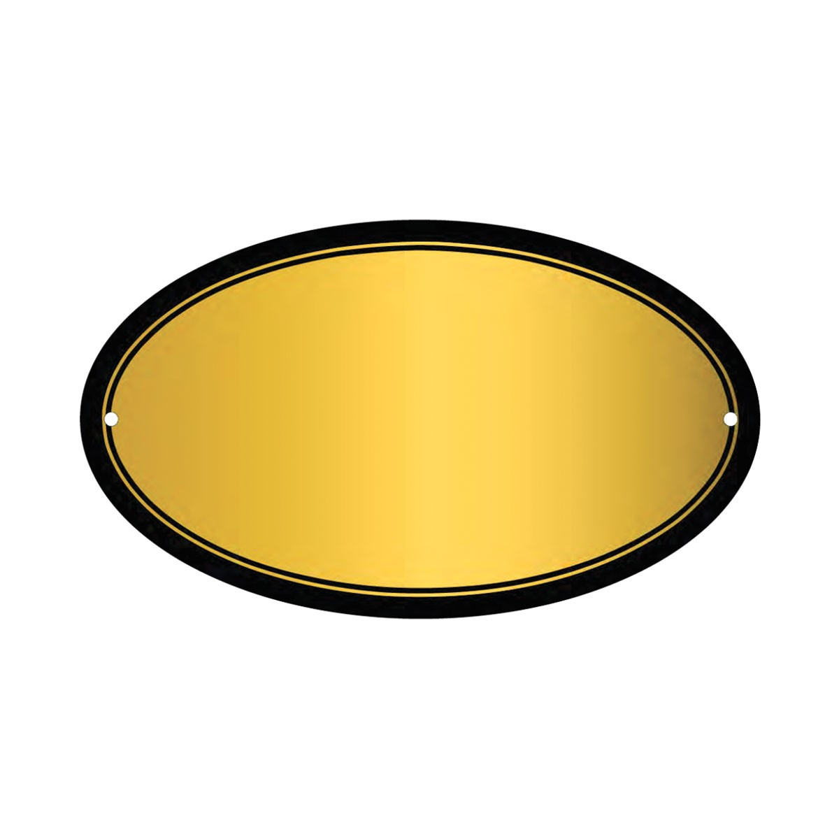 MOD.06 FONDO ORO BORDO NERO 0,8X85X145 OVALE PIATTA