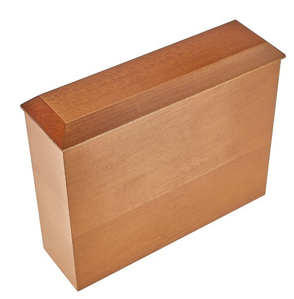 URNA IN ABETE A LIBRO 436/S CHIARA