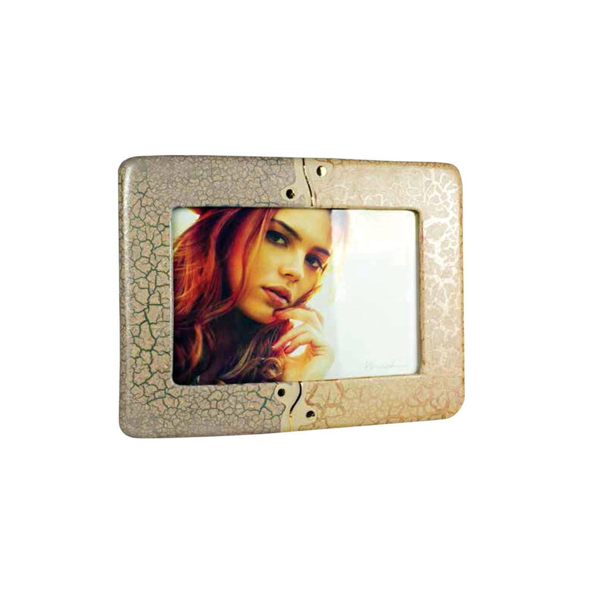 URNA CINERARIA PORTA FOTO IN CERAMICA ITALIANA 3° FUOCO CM H42X31X10 COLORE 84