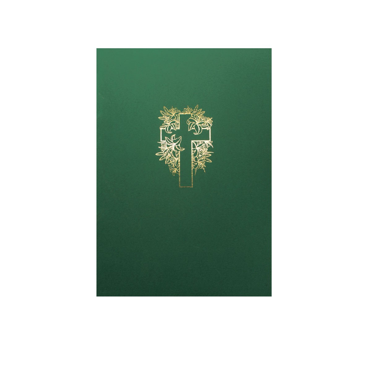 LIBRO FIRMA CROCE FIORE VERDE ECO