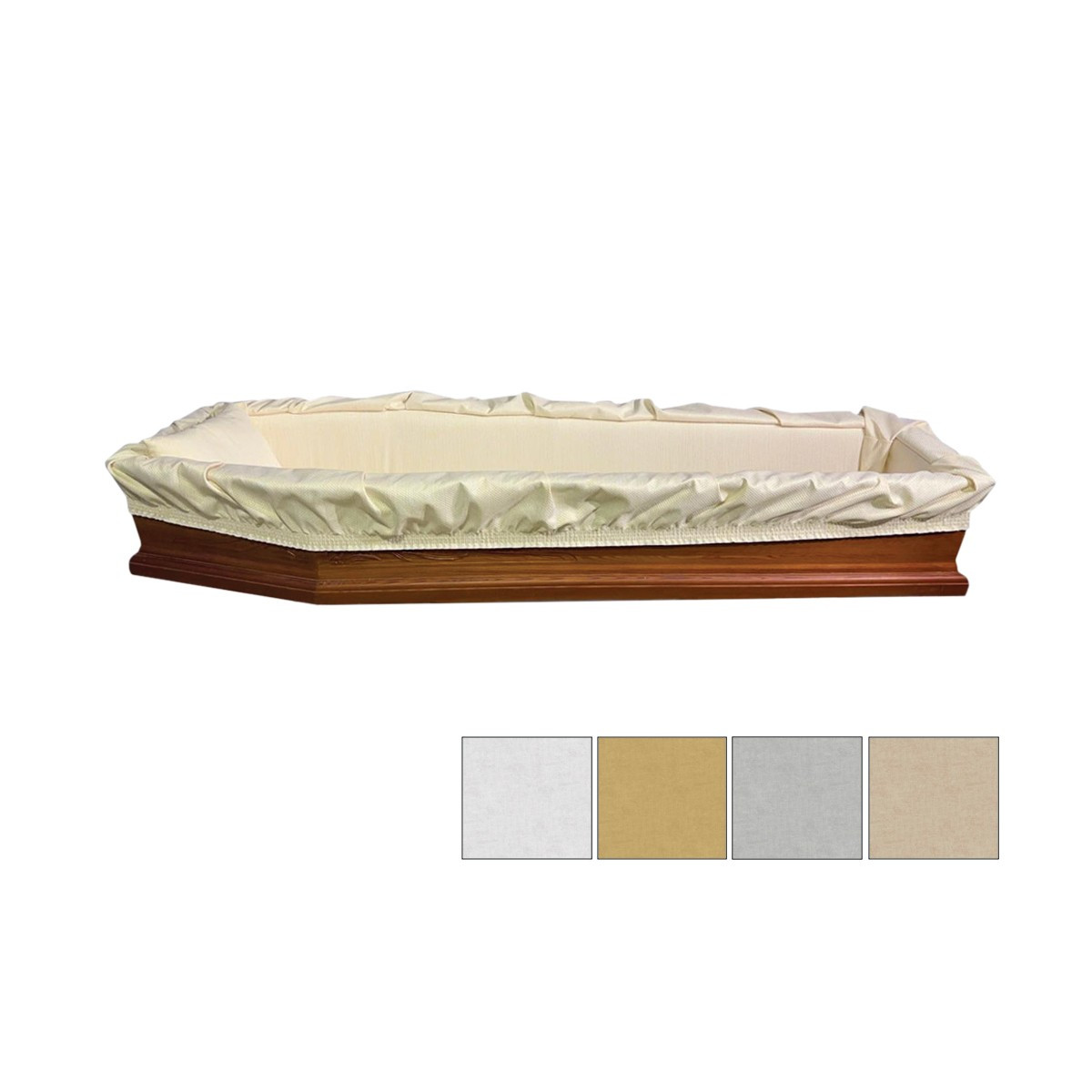 IMBOTTITURA CARTONATA IN TESSUTO ARREDO MELANGE GRIGIO (CAPRI)