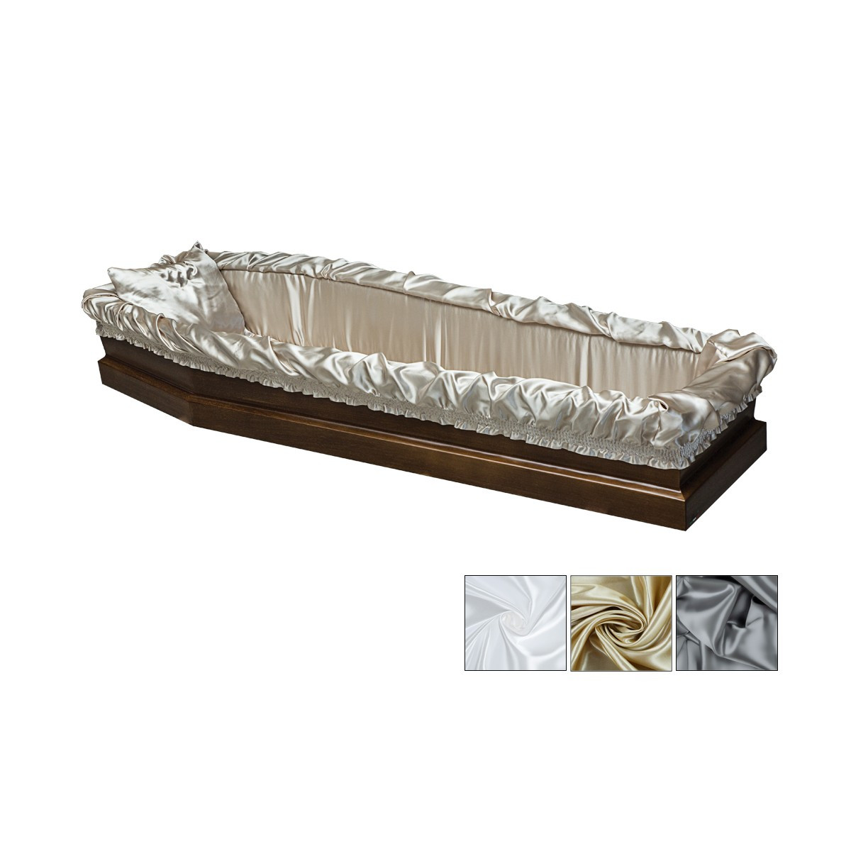 IMBOTTITURA IN RASO REGGENTE CARTONATA CHAMPAGNE H31