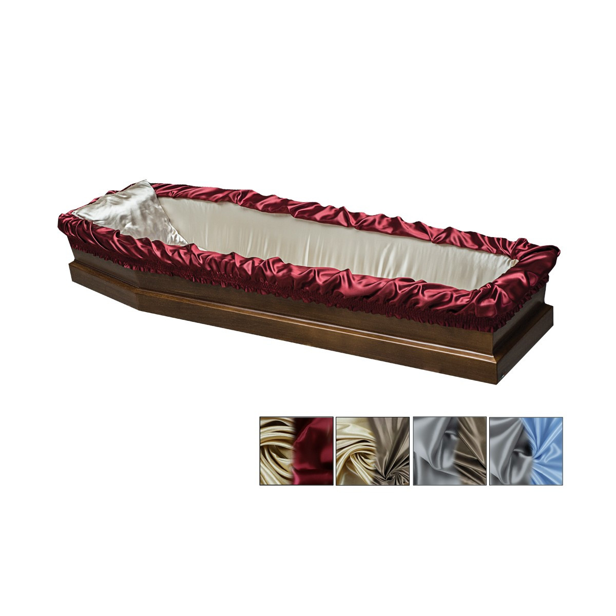 IMBOTTITURA IN RASO REGGENTE BICOLORE GR/AV