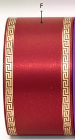 FASCIA RONDELLE ATHENIS COLORE BORDEAUX F DIM.100MMX50M