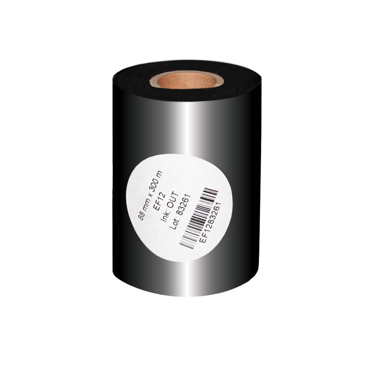 RIBBON NERO  89 mm x 300m CERA/RESINA