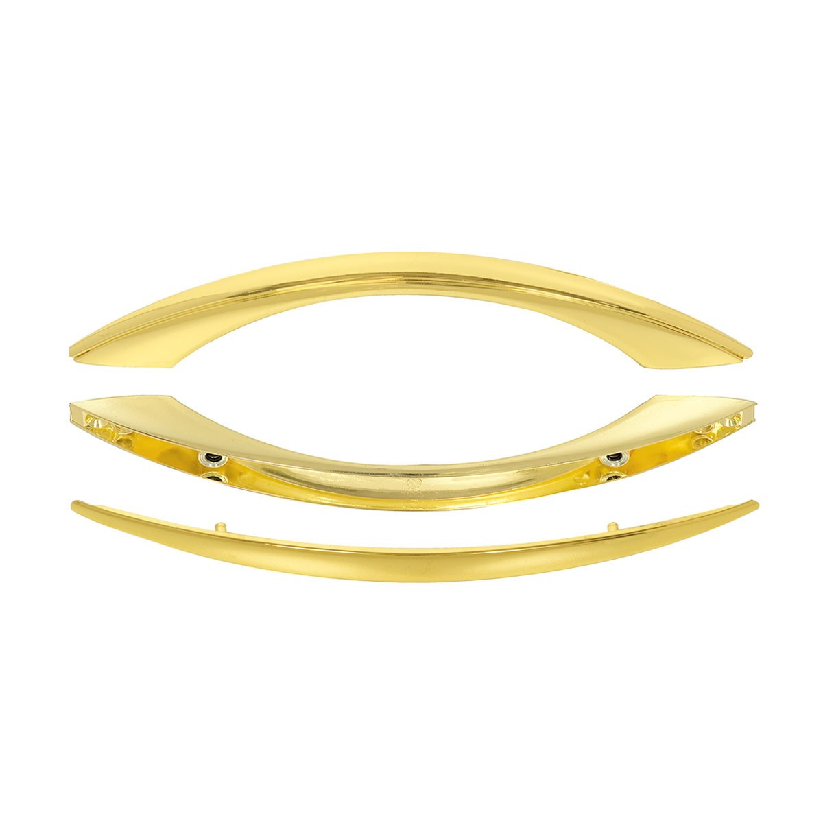 MANIGLIA 254/S OTTONE LUCIDO