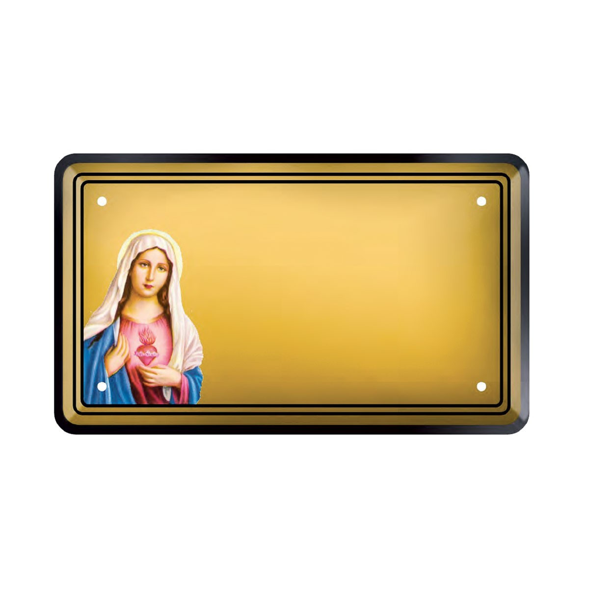 MOD.03 FONDO ORO BORDO NERO MARIA MM.0,8X90X150 SER