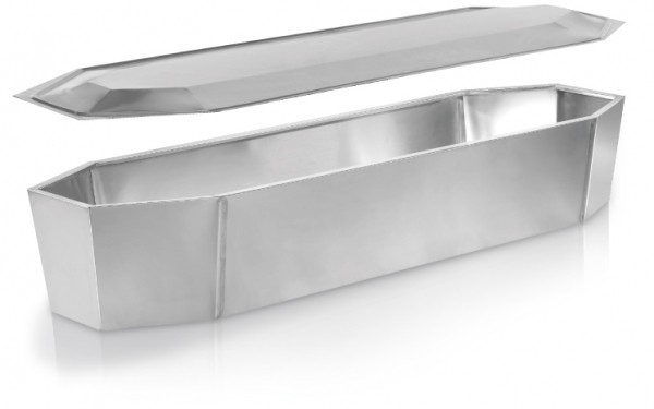 CASSA DI ZINCO 0,66 C/COPERCHIO OTTAGONALE H31 CI