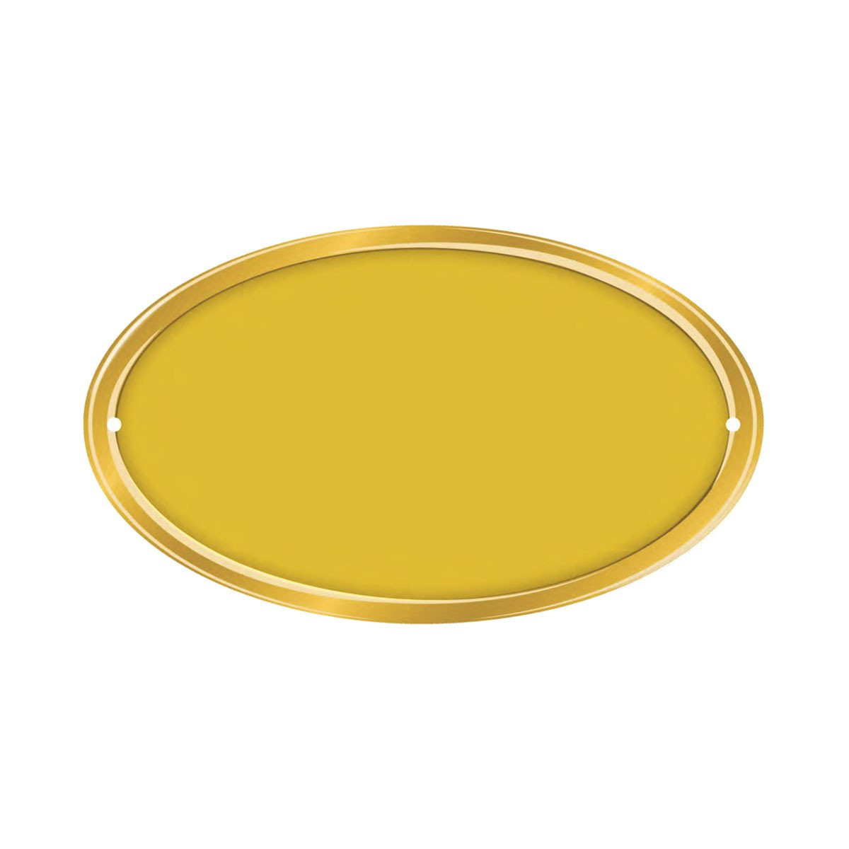 MOD.06 FONDO ORO SATINATO BORDO ORO LUCIDO BOMBATA